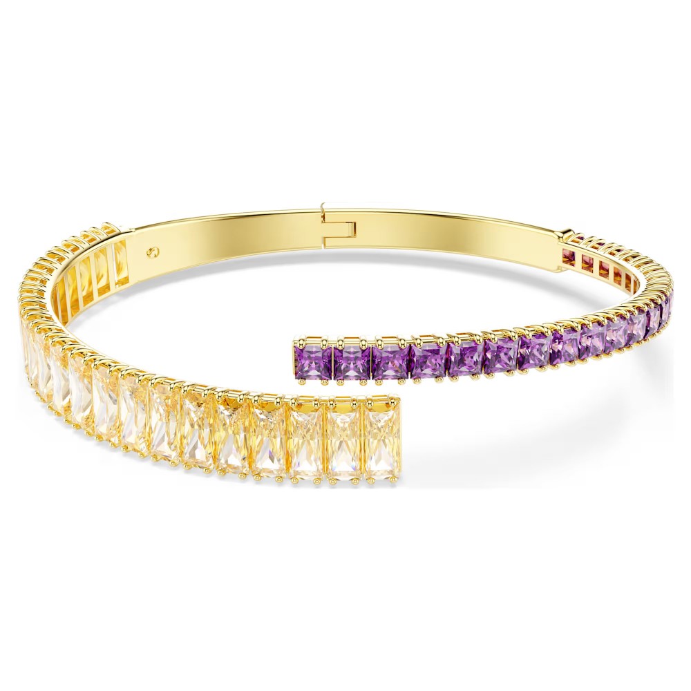SWAROVSKI Matrix Βραχιόλι Μίξη Κοπών, Πολύχρωμο, Επιμετάλλωση σε Χρυσαφί Τόνο 5731049