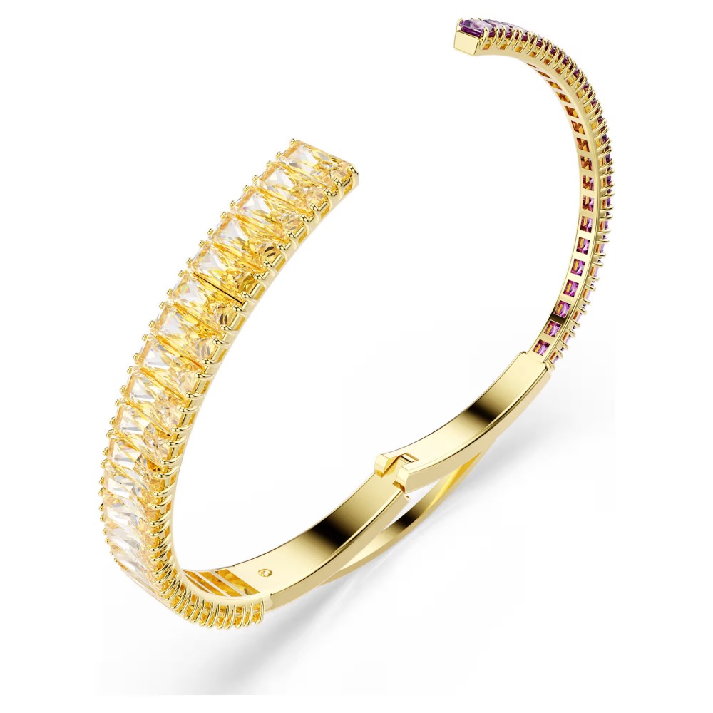 SWAROVSKI Matrix Βραχιόλι Μίξη Κοπών, Πολύχρωμο, Επιμετάλλωση σε Χρυσαφί Τόνο 5731049