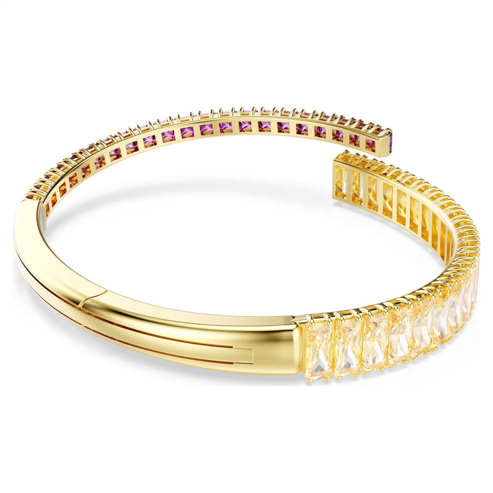 SWAROVSKI Matrix Βραχιόλι Μίξη Κοπών, Πολύχρωμο, Επιμετάλλωση σε Χρυσαφί Τόνο 5731049
