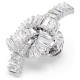 SWAROVSKI Καρφίτσα Πέτου Matrix, Baguette Κοπή, Λευκό, Επιροδιωμένο 5731102 SWAROVSKI Καρφίτσα Πέτου Matrix, Baguette Κοπή, Λευκό, Επιροδιωμένο 5731102