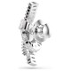 SWAROVSKI Καρφίτσα Πέτου Matrix, Baguette Κοπή, Λευκό, Επιροδιωμένο 5731102 SWAROVSKI Καρφίτσα Πέτου Matrix, Baguette Κοπή, Λευκό, Επιροδιωμένο 5731102