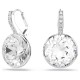 SWAROVSKI Millenia Σκουλαρίκια-σταγόνα Στρογγυλή κοπή, Λευκά, Επιροδιωμένο 5731149