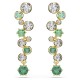 SWAROVSKI Constella Σκουλαρίκια-σταγόνα Μίξη Κοπών, Πράσινα, Επιχρυσωμένα 5732248