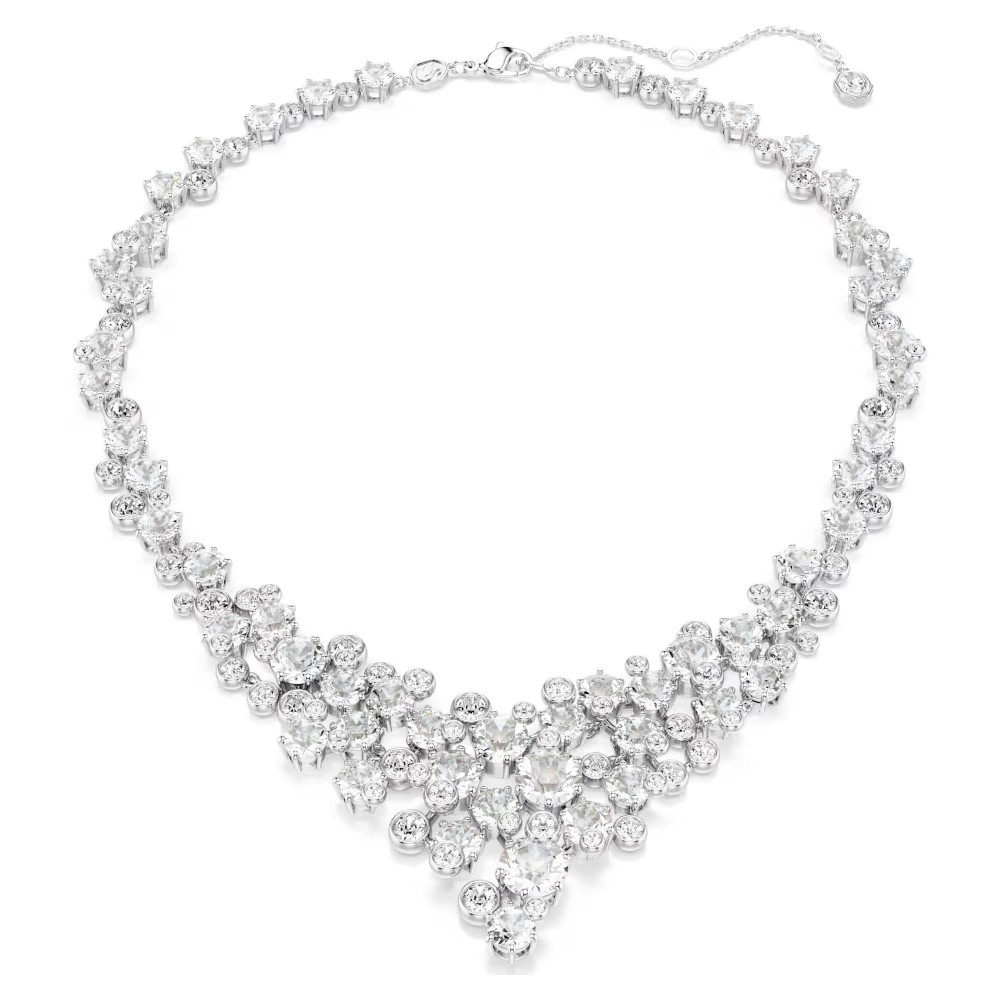 SWAROVSKI Constella Κολιέ Μίξη Κοπών, Λευκό, Επιροδιωμένο 5732249 SWAROVSKI Constella Κολιέ Μίξη Κοπών, Λευκό, Επιροδιωμένο 5732249