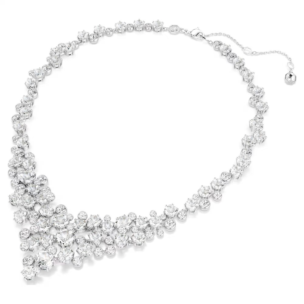 SWAROVSKI Constella Κολιέ Μίξη Κοπών, Λευκό, Επιροδιωμένο 5732249 SWAROVSKI Constella Κολιέ Μίξη Κοπών, Λευκό, Επιροδιωμένο 5732249