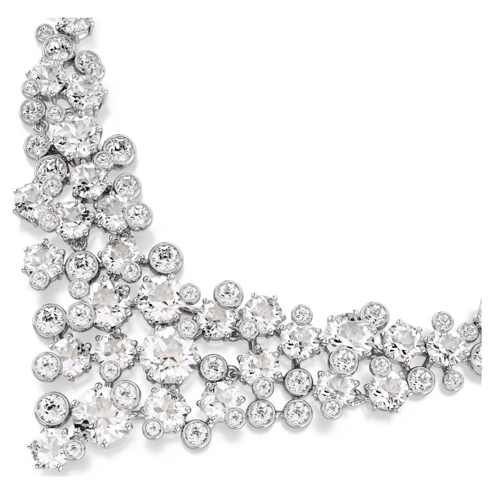 SWAROVSKI Constella Κολιέ Μίξη Κοπών, Λευκό, Επιροδιωμένο 5732249 SWAROVSKI Constella Κολιέ Μίξη Κοπών, Λευκό, Επιροδιωμένο 5732249