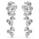 SWAROVSKI Σκουλαρίκια-σταγόνα Constella Μίξη Κοπών, Λευκά, Επιμετάλλωση ροδίου 5732252 SWAROVSKI Σκουλαρίκια-σταγόνα Constella Μίξη Κοπών, Λευκά, Επιμετάλλωση ροδίου 5732252