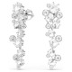 SWAROVSKI Σκουλαρίκια-σταγόνα Constella Μίξη Κοπών, Λευκά, Επιμετάλλωση ροδίου 5732252 SWAROVSKI Σκουλαρίκια-σταγόνα Constella Μίξη Κοπών, Λευκά, Επιμετάλλωση ροδίου 5732252