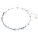 SWAROVSKI Constella Κολιέ Μίξη Κοπών, Μπλε, Επιροδιωμένο 5732255