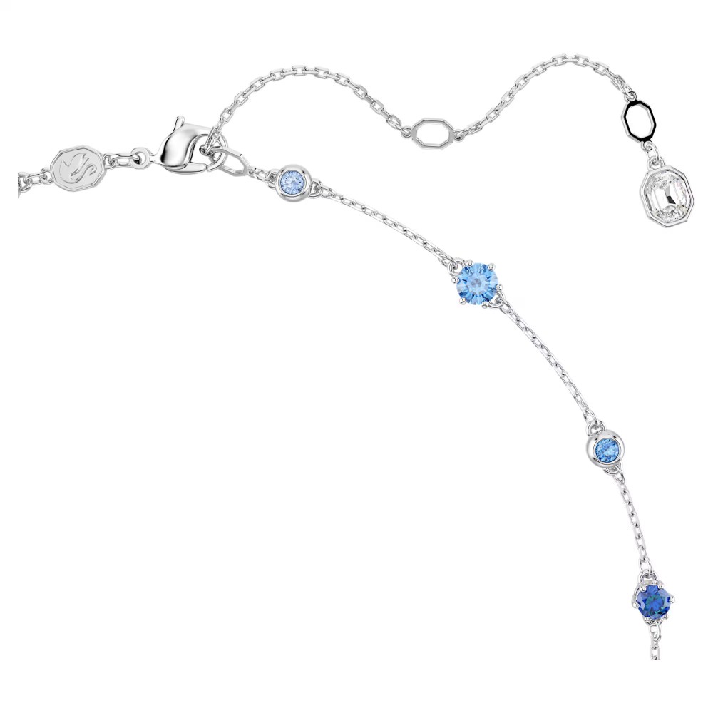 SWAROVSKI Constella Κολιέ Μίξη Κοπών, Μπλε, Επιροδιωμένο 5732255