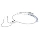 SWAROVSKI Βραχιόλι Matrix Μίξη κοπών, Μπλε, Επιμετάλλωση ροδίου 5732266