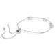 SWAROVSKI Una Angelic Βραχιόλι, Στρογγυλή Κοπή, Διπλής Όψης, Λευκό, Επιροδιωμένο 5732272