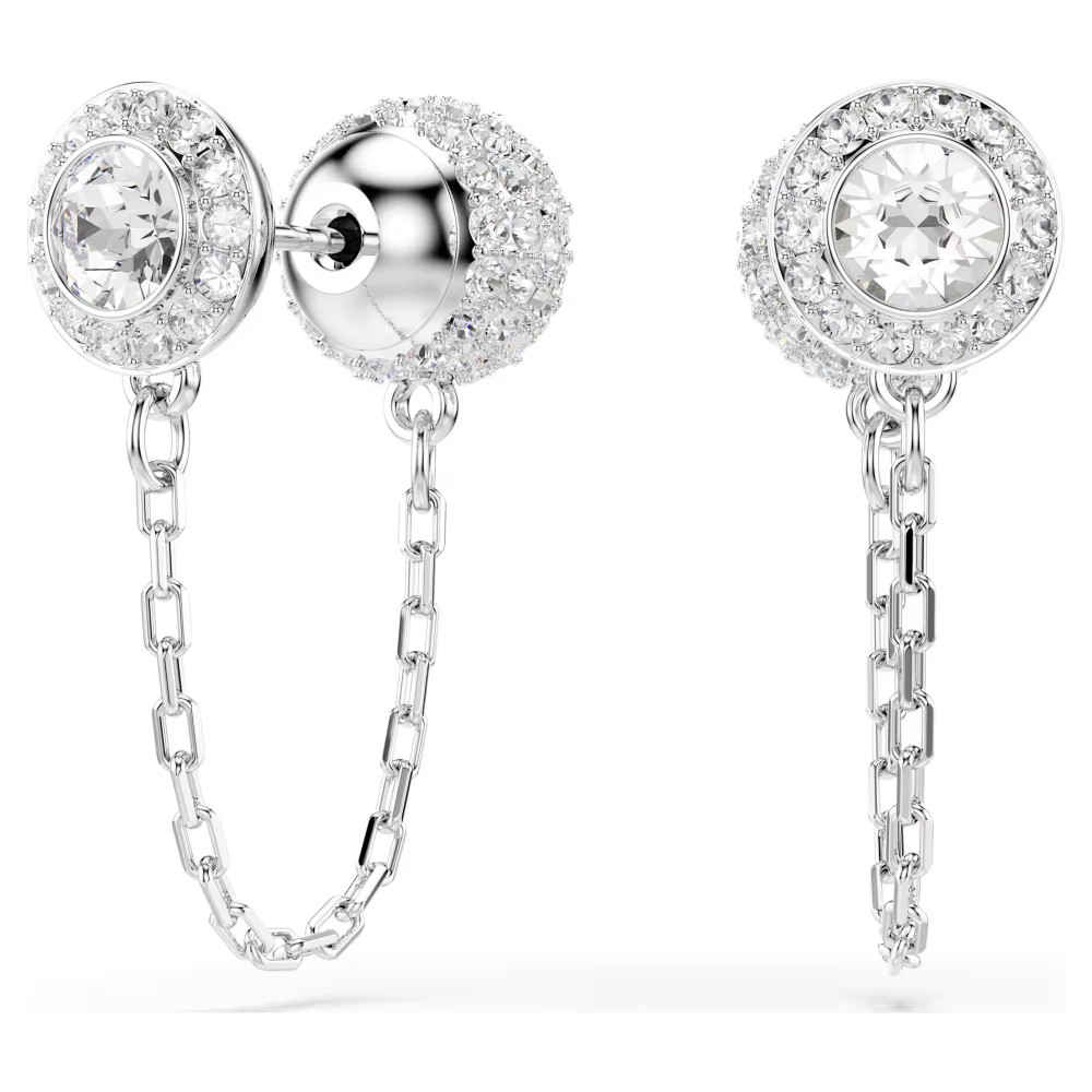 SWAROVSKI Σκουλαρίκια Una Angelic, Στρογγυλή Κοπή Λευκά, Επιροδιωμένο 5732273 SWAROVSKI Σκουλαρίκια Una Angelic, Στρογγυλή Κοπή Λευκά, Επιροδιωμένο 5732273