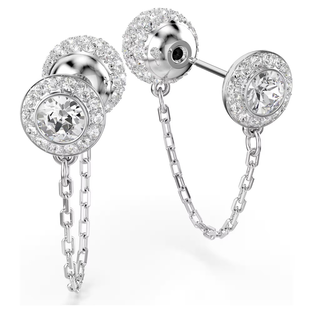 SWAROVSKI Σκουλαρίκια Una Angelic, Στρογγυλή Κοπή Λευκά, Επιροδιωμένο 5732273 SWAROVSKI Σκουλαρίκια Una Angelic, Στρογγυλή Κοπή Λευκά, Επιροδιωμένο 5732273