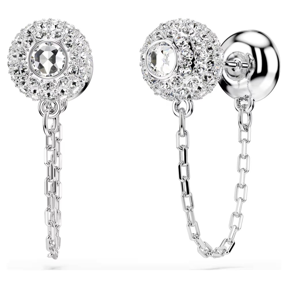 SWAROVSKI Σκουλαρίκια Una Angelic, Στρογγυλή Κοπή Λευκά, Επιροδιωμένο 5732273 SWAROVSKI Σκουλαρίκια Una Angelic, Στρογγυλή Κοπή Λευκά, Επιροδιωμένο 5732273
