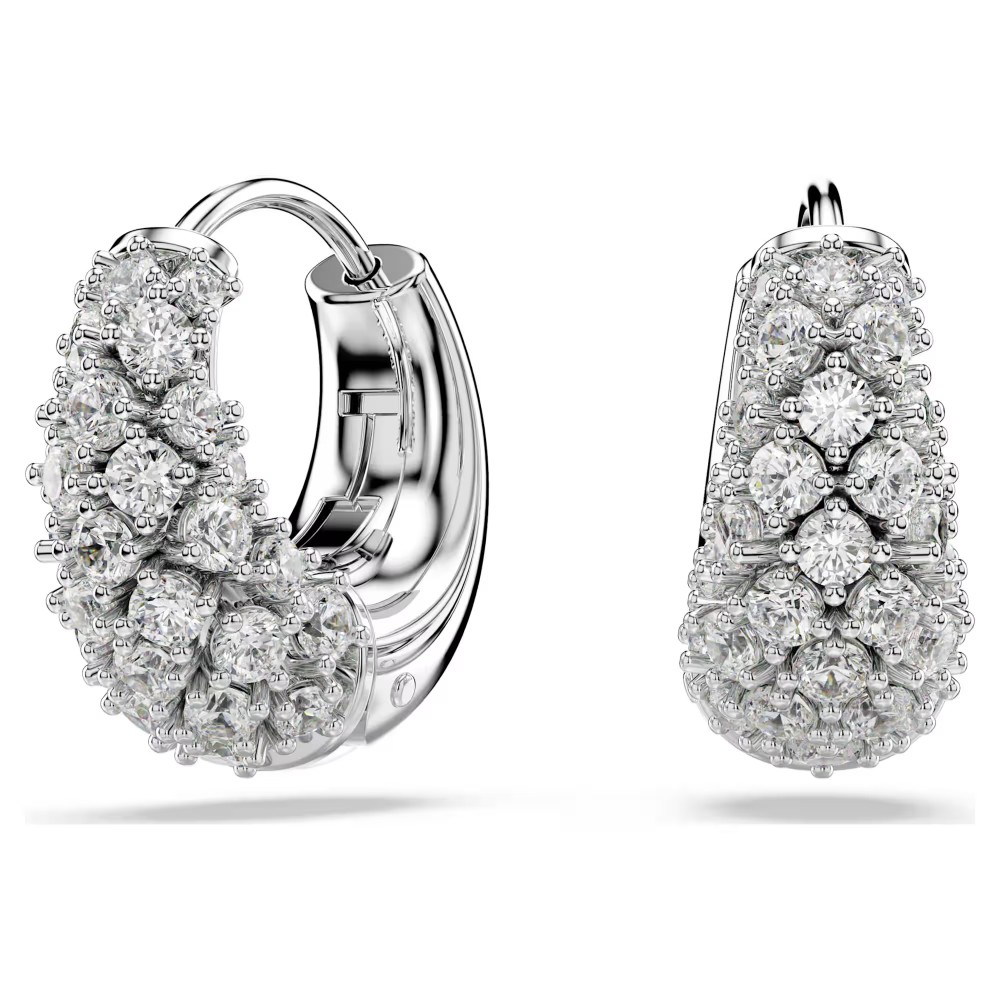 SWAROVSKI Σκουλαρίκια Sublima Κρίκος, Λευκό, Επιροδιωμένα 5732282 SWAROVSKI Σκουλαρίκια Sublima Κρίκος, Λευκό, Επιροδιωμένα 5732282