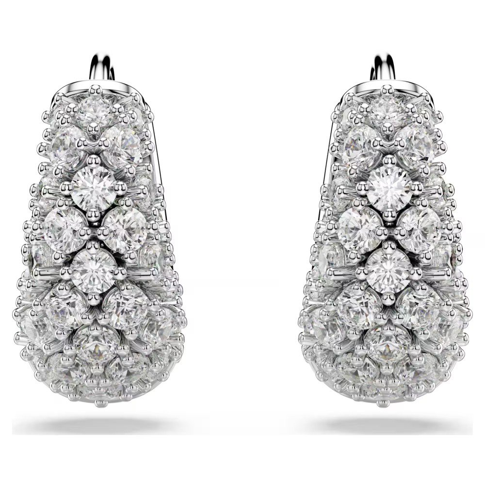 SWAROVSKI Σκουλαρίκια Sublima Κρίκος, Λευκό, Επιροδιωμένα 5732282 SWAROVSKI Σκουλαρίκια Sublima Κρίκος, Λευκό, Επιροδιωμένα 5732282