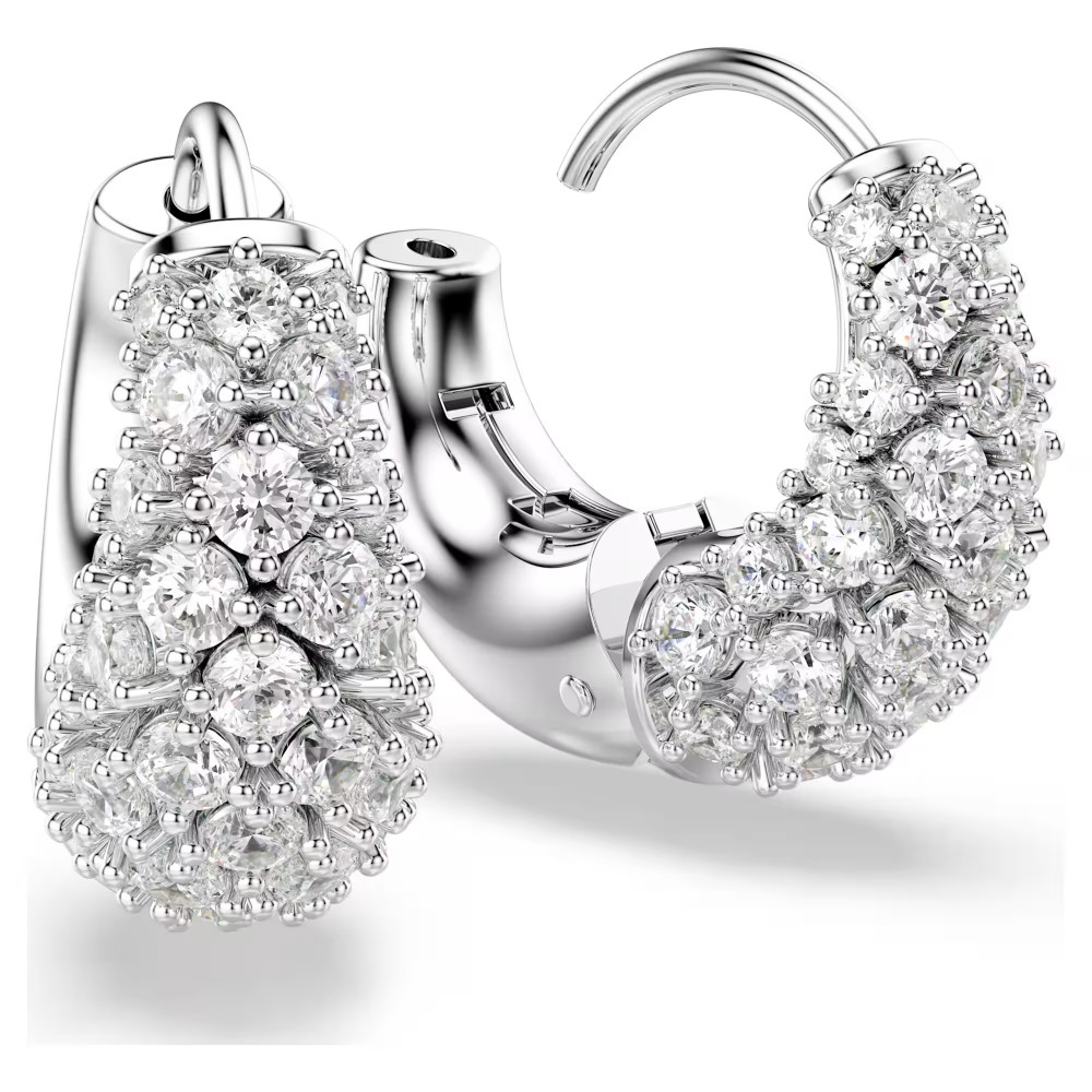 SWAROVSKI Σκουλαρίκια Sublima Κρίκος, Λευκό, Επιροδιωμένα 5732282 SWAROVSKI Σκουλαρίκια Sublima Κρίκος, Λευκό, Επιροδιωμένα 5732282