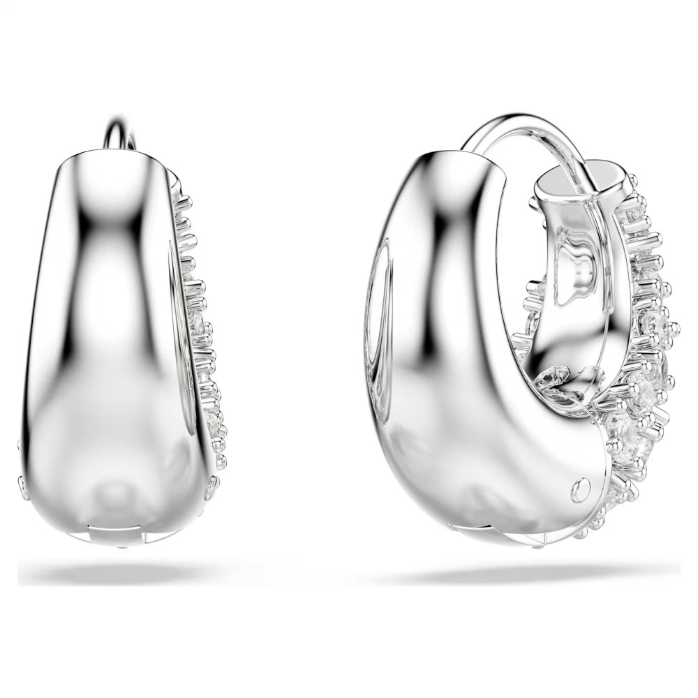 SWAROVSKI Σκουλαρίκια Sublima Κρίκος, Λευκό, Επιροδιωμένα 5732282 SWAROVSKI Σκουλαρίκια Sublima Κρίκος, Λευκό, Επιροδιωμένα 5732282