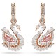 SWAROVSKI Σκουλαρίκια-Σταγόνα Swan Pave, Ροζ, Επιμετάλλωση σε ροζ χρυσό τόνο 5732415 SWAROVSKI Σκουλαρίκια-Σταγόνα Swan Pave, Ροζ, Επιμετάλλωση σε ροζ χρυσό τόνο 5732415