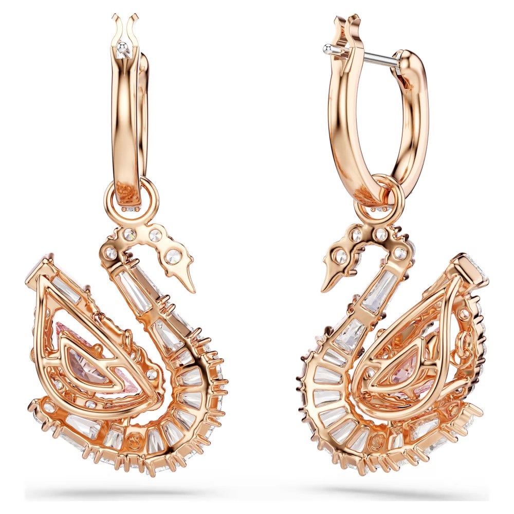 SWAROVSKI Σκουλαρίκια-Σταγόνα Swan Pave, Ροζ, Επιμετάλλωση σε ροζ χρυσό τόνο 5732415 SWAROVSKI Σκουλαρίκια-Σταγόνα Swan Pave, Ροζ, Επιμετάλλωση σε ροζ χρυσό τόνο 5732415
