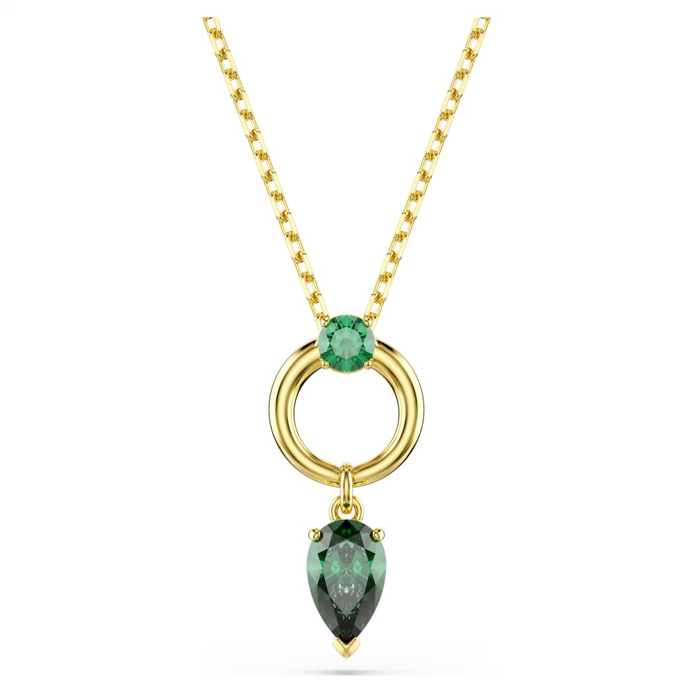 SWAROVSKI Μενταγιόν Mesmera, Μίξη κοπών, Πράσινο, Επιμετάλλωση σε Χρυσό Τόνο 5732484 SWAROVSKI Μενταγιόν Mesmera, Μίξη κοπών, Πράσινο, Επιμετάλλωση σε Χρυσό Τόνο 5732484
