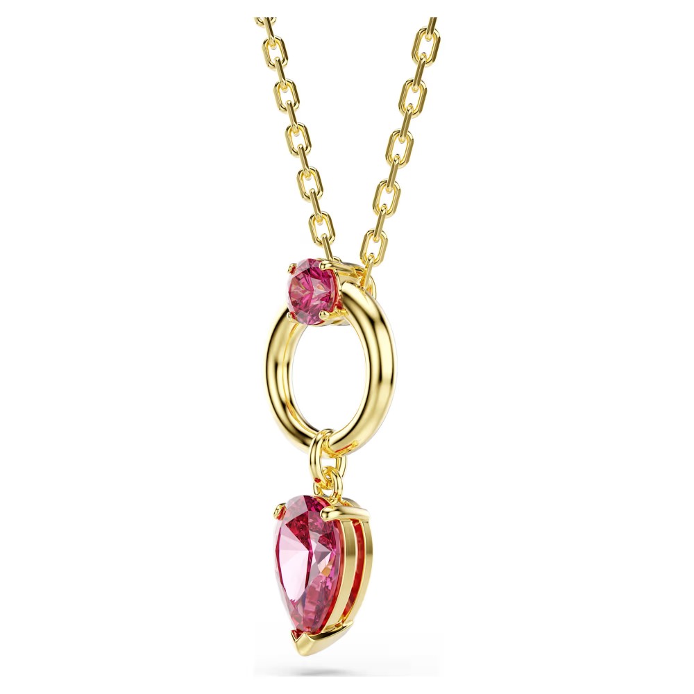 SWAROVSKI Μενταγιόν Mesmera, Μίξη κοπών, Κόκκινο, Επιμετάλλωση σε Χρυσό Τόνο 5732487