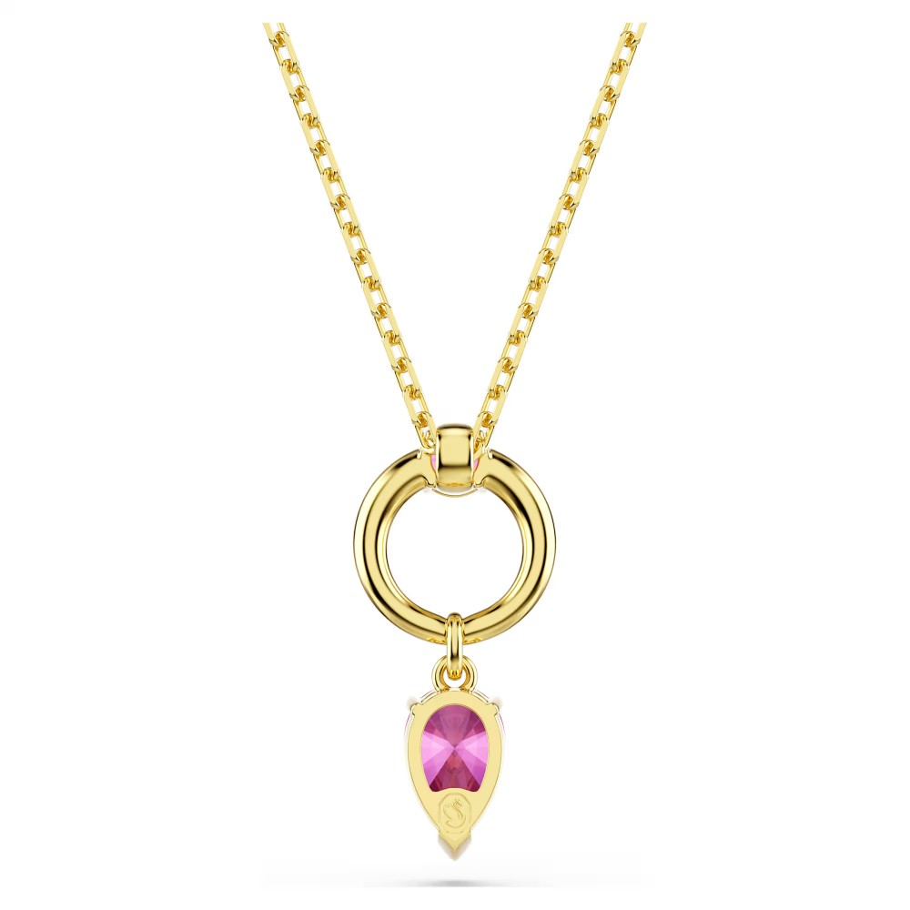 SWAROVSKI Μενταγιόν Mesmera, Μίξη κοπών, Κόκκινο, Επιμετάλλωση σε Χρυσό Τόνο 5732487