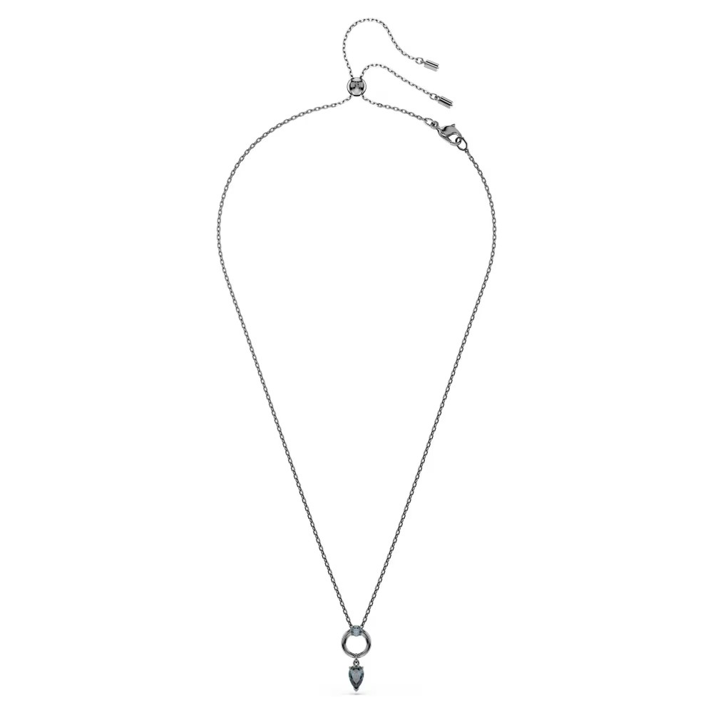 SWAROVSKI Μενταγιόν Mesmera, Μίξη κοπών, Γκρι, Επιμετάλλωση Ρουθηνίου 5732491