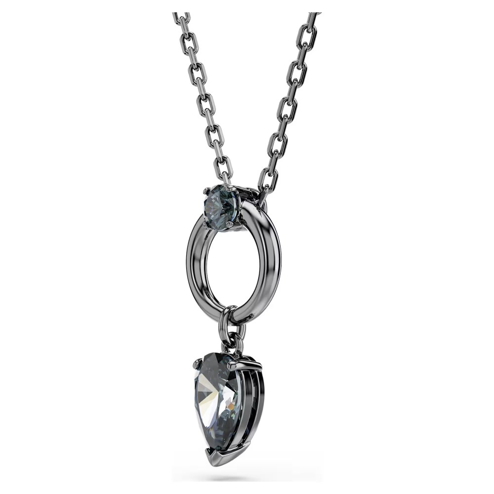 SWAROVSKI Μενταγιόν Mesmera, Μίξη κοπών, Γκρι, Επιμετάλλωση Ρουθηνίου 5732491