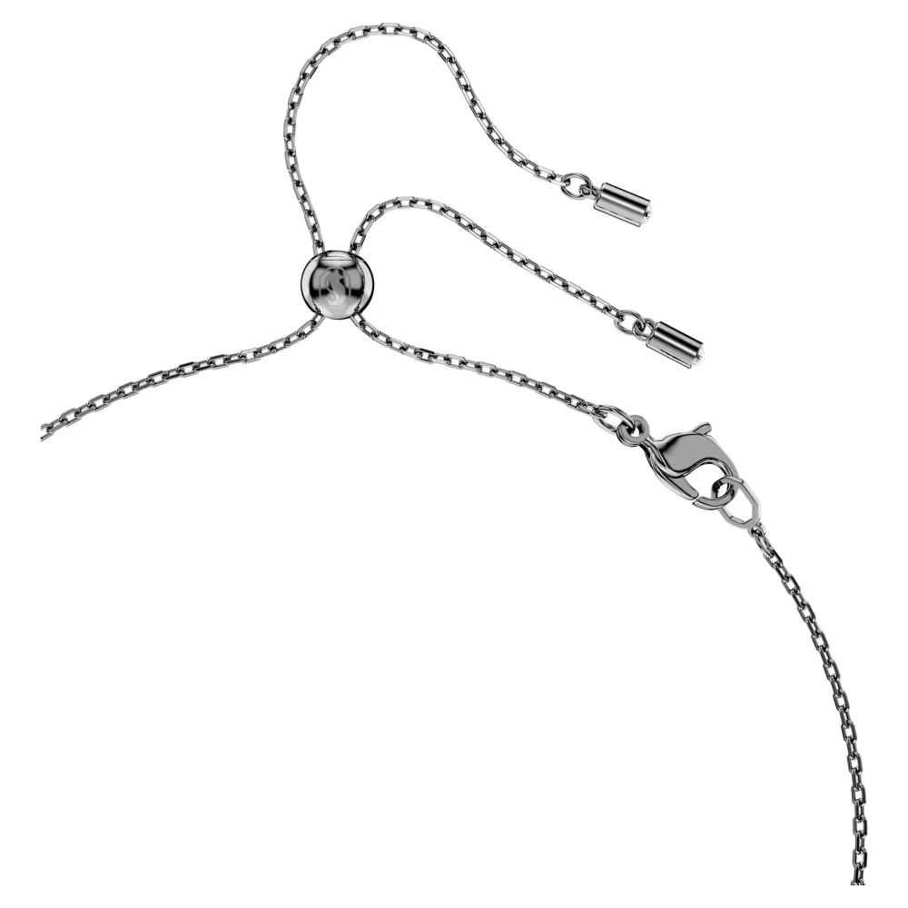 SWAROVSKI Μενταγιόν Mesmera, Μίξη κοπών, Γκρι, Επιμετάλλωση Ρουθηνίου 5732491