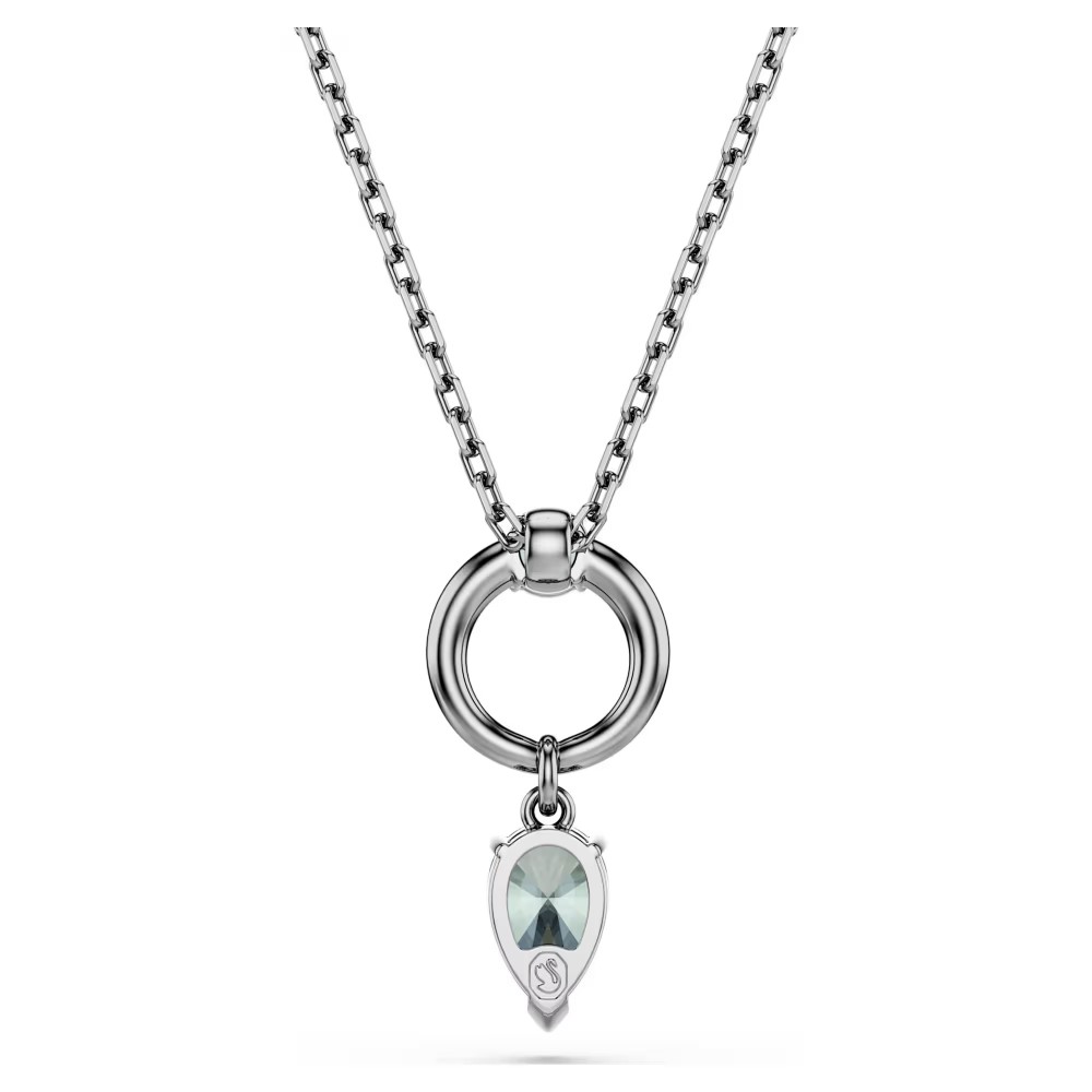 SWAROVSKI Μενταγιόν Mesmera, Μίξη κοπών, Γκρι, Επιμετάλλωση Ρουθηνίου 5732491