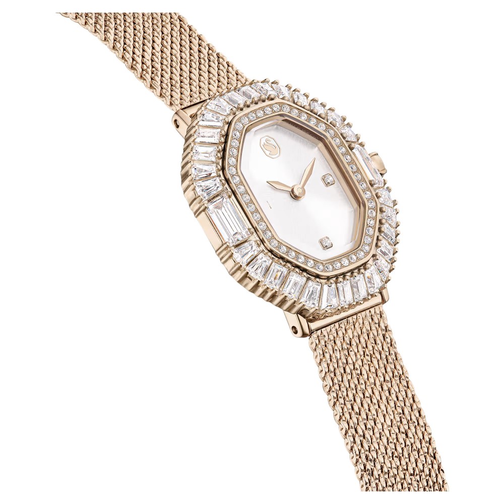 SWAROVSKI Matrix Octagon με Μπρασελέ από Ανοξείδωτο Ατσάλι, Φινίρισμα σε χρυσό σαμπανί τόνο 5732501 SWAROVSKI Matrix Octagon με Μπρασελέ από Ανοξείδωτο Ατσάλι, Φινίρισμα σε χρυσό σαμπανί τόνο 5732501