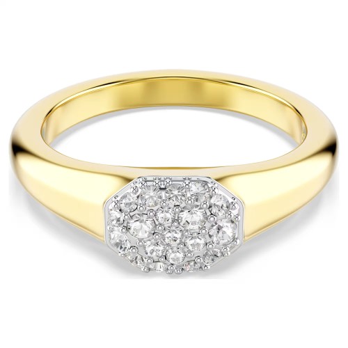 SWAROVSKI Dextera Δαχτυλίδι, Μίξη Κοπών Λευκό, Επιμετάλλωση σε χρυσό τόνο 5732852