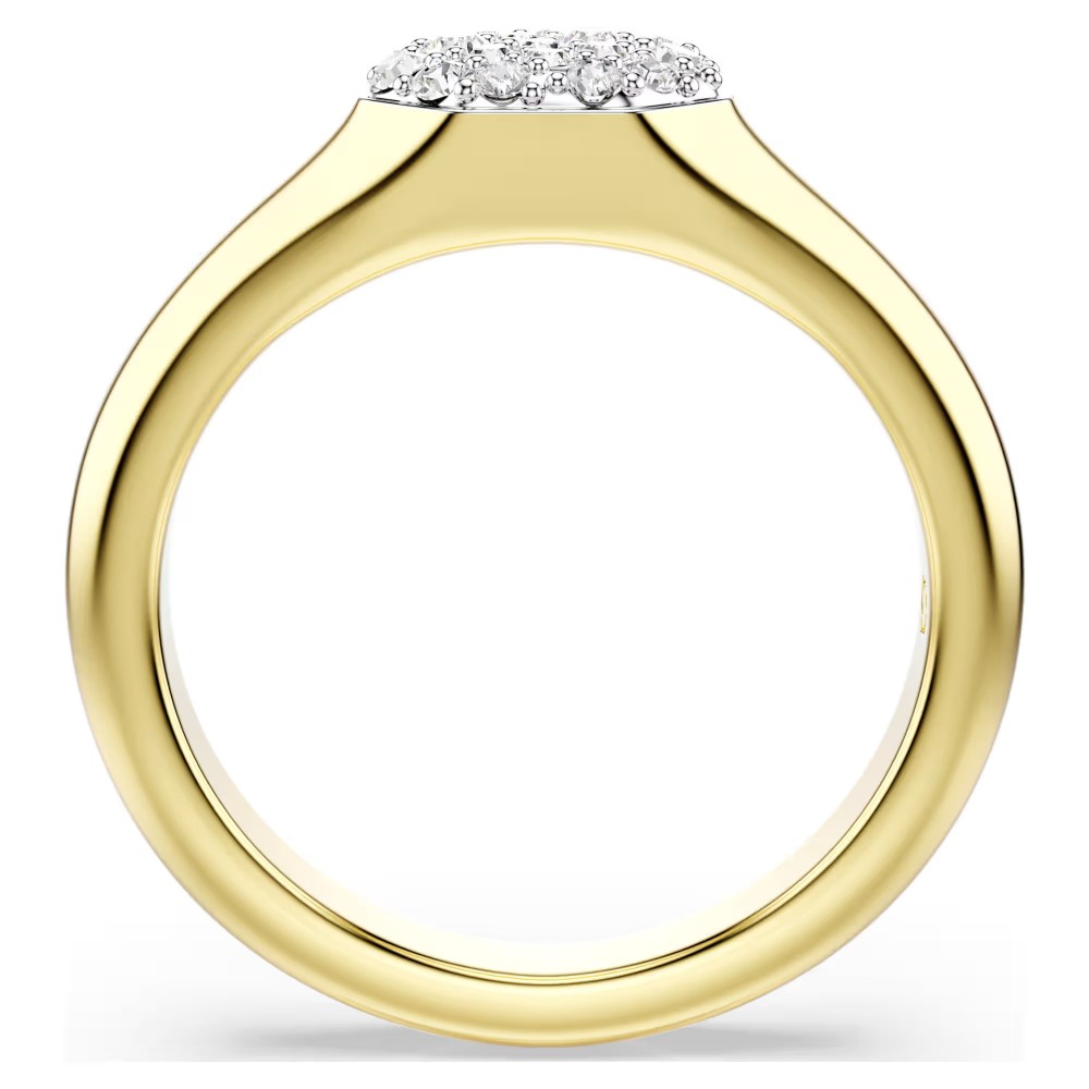 SWAROVSKI Dextera Δαχτυλίδι, Μίξη Κοπών Λευκό, Επιμετάλλωση σε χρυσό τόνο 5732852
