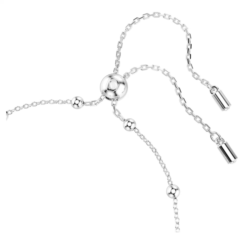 SWAROVSKI Una Angelic Βραχιόλι, Στρογγυλή Κοπή, Λευκό, Επιροδιωμένο 5733196