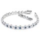 SWAROVSKI Βραχιόλι Tennis Una Angelic, Στρογγυλή Κοπή, Μπλε, Επιμετάλλωση ροδίου 5733401 SWAROVSKI Βραχιόλι Tennis Una Angelic, Στρογγυλή Κοπή, Μπλε, Επιμετάλλωση ροδίου 5733401