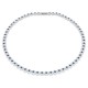 SWAROVSKI Una Angelic Tennis Κολιέ, Στρογγυλή κοπή, Μπλε, Επιροδιωμένο 5733402 SWAROVSKI Una Angelic Tennis Κολιέ, Στρογγυλή κοπή, Μπλε, Επιροδιωμένο 5733402