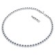SWAROVSKI Una Angelic Tennis Κολιέ, Στρογγυλή κοπή, Μπλε, Επιροδιωμένο 5733402 SWAROVSKI Una Angelic Tennis Κολιέ, Στρογγυλή κοπή, Μπλε, Επιροδιωμένο 5733402