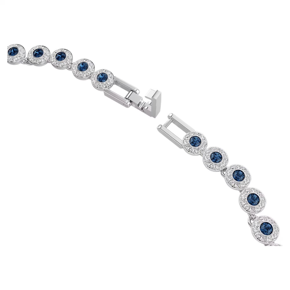 SWAROVSKI Una Angelic Tennis Κολιέ, Στρογγυλή κοπή, Μπλε, Επιροδιωμένο 5733402 SWAROVSKI Una Angelic Tennis Κολιέ, Στρογγυλή κοπή, Μπλε, Επιροδιωμένο 5733402
