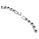 SWAROVSKI Una Angelic Tennis Κολιέ, Στρογγυλή κοπή, Μπλε, Επιροδιωμένο 5733402 SWAROVSKI Una Angelic Tennis Κολιέ, Στρογγυλή κοπή, Μπλε, Επιροδιωμένο 5733402