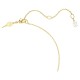 SWAROVSKI Κολιέ Mesmera Attract, "Heart", Λευκό, Επιμετάλλωση σε χρυσό τόνο 5733475