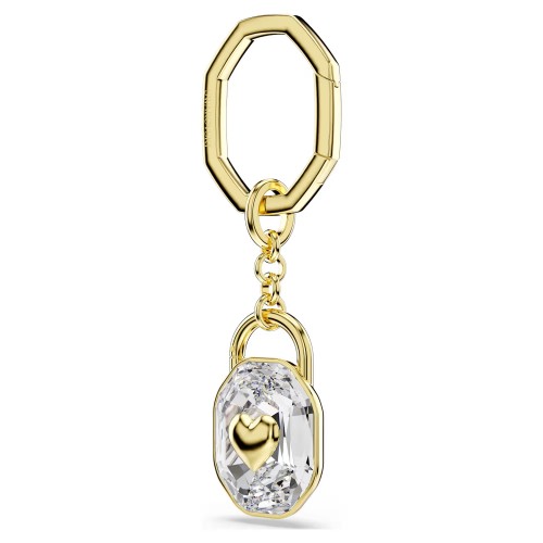 SWAROVSKI Μπρελόκ, Οβάλ κοπής, Άσπρο, Επιμετάλλωση σε Χρυσό Τόνο 5733765