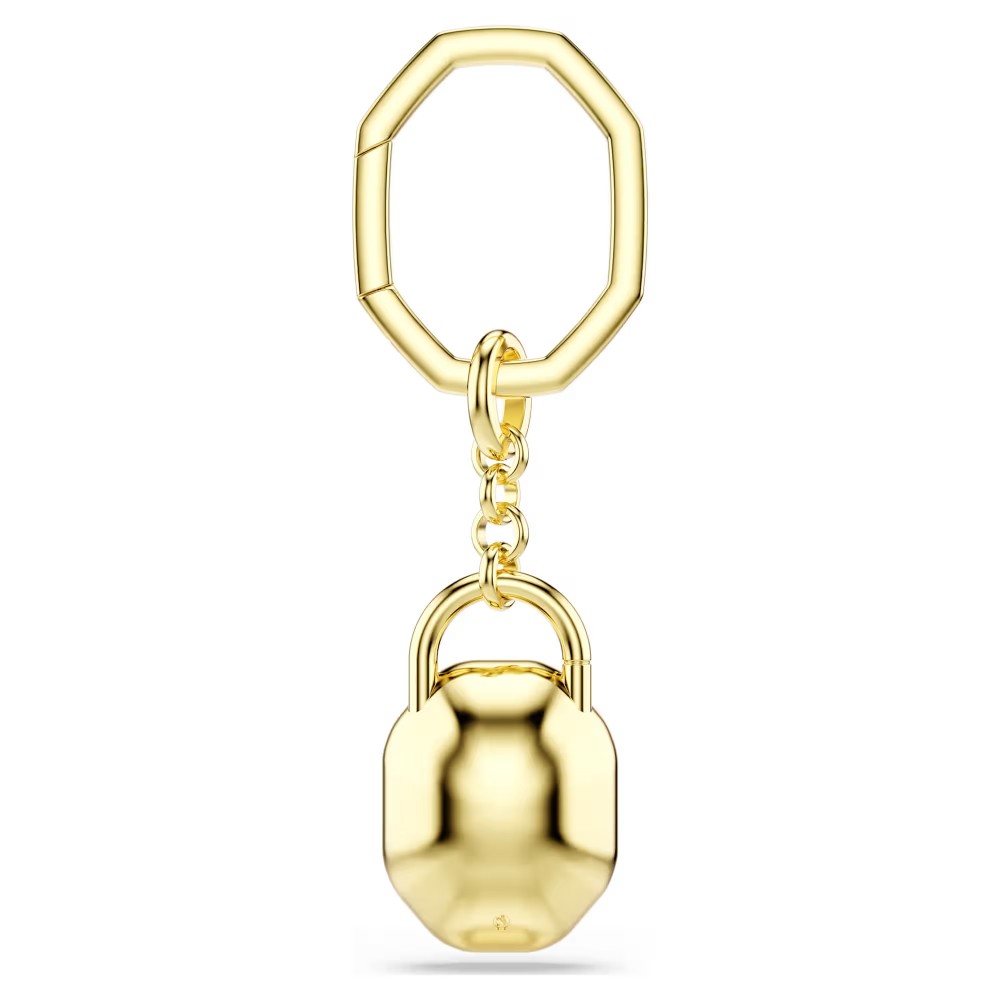 SWAROVSKI Μπρελόκ, Οβάλ κοπής, Άσπρο, Επιμετάλλωση σε Χρυσό Τόνο 5733765