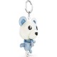 SWAROVSKI Teddy Bear Γούρι τσάντας, Bear, Μπλε, Επιροδιωμένο 5733771
