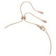SWAROVSKI Mesmera Set, Κοπή Pear, Στρογγυλή Κοπή, Ροζ-Χρυσό 5733808
