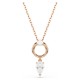 SWAROVSKI Mesmera Set, Κοπή Pear, Στρογγυλή Κοπή, Ροζ-Χρυσό 5733808