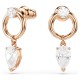 SWAROVSKI Mesmera Set, Κοπή Pear, Στρογγυλή Κοπή, Ροζ-Χρυσό 5733808