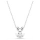 SWAROVSKI Μενταγιόν Bella V, Στρογγυλή κοπή, Ροζ, Επιμετάλλωση ροδίου 5734230 SWAROVSKI Μενταγιόν Bella V, Στρογγυλή κοπή, Ροζ, Επιμετάλλωση ροδίου 5734230