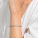 SWAROVSKI Βραχιόλι Tennis Imber Emily Στρογγυλή Κοπή, Επιμετάλλωση ροδίου 5734238 SWAROVSKI Βραχιόλι Tennis Imber Emily Στρογγυλή Κοπή, Επιμετάλλωση ροδίου 5734238